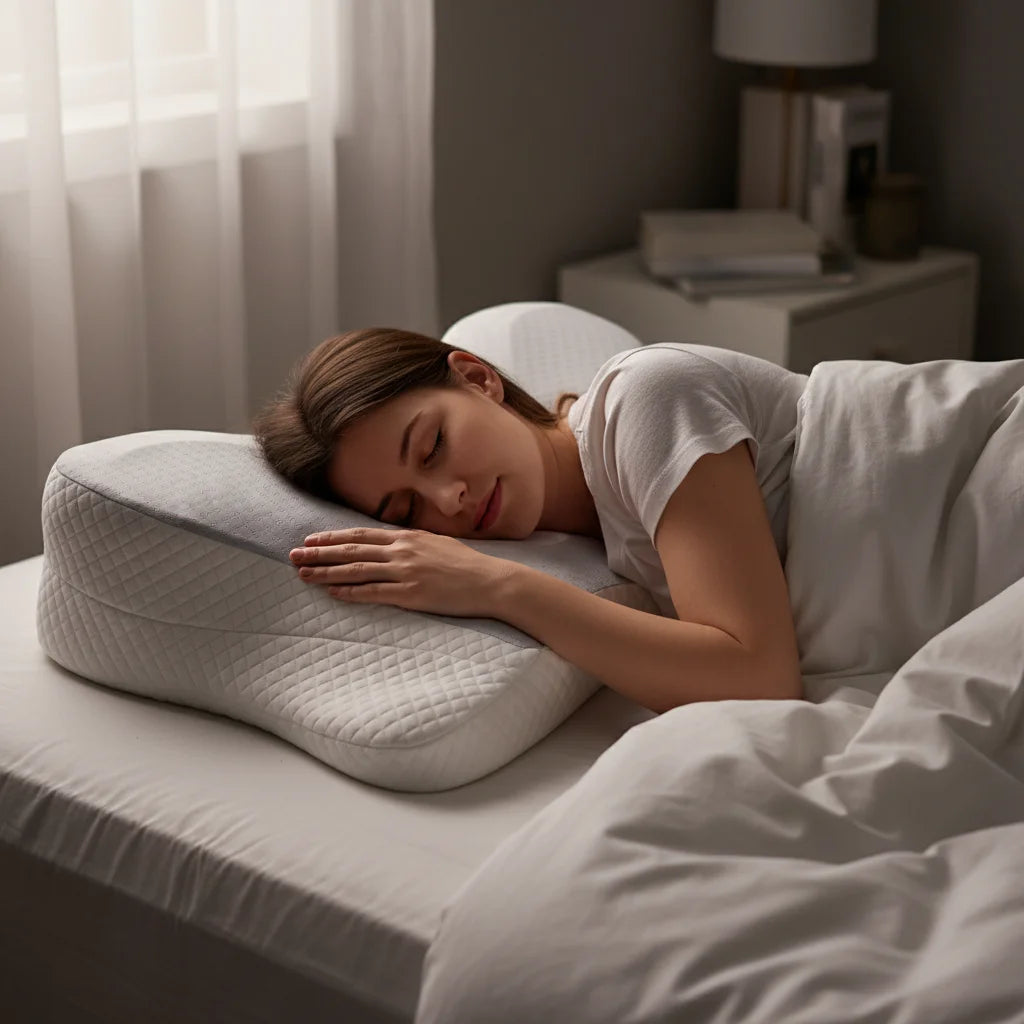 Memory Foam Neck Support Pillow