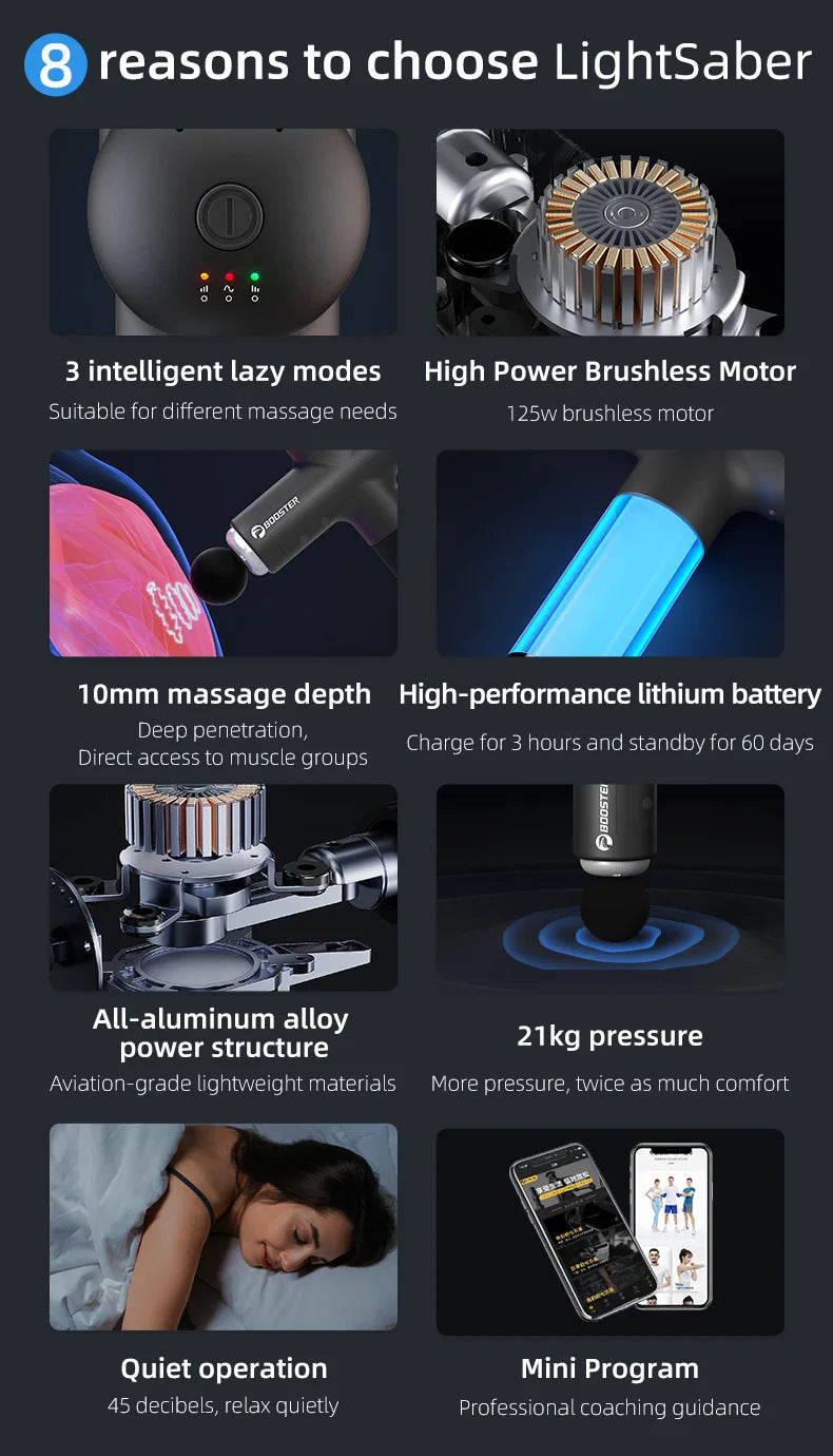 Booster Electric Neck Massage Gun