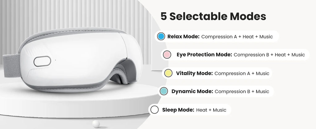 Heated Eye Massager (Bluetooth)