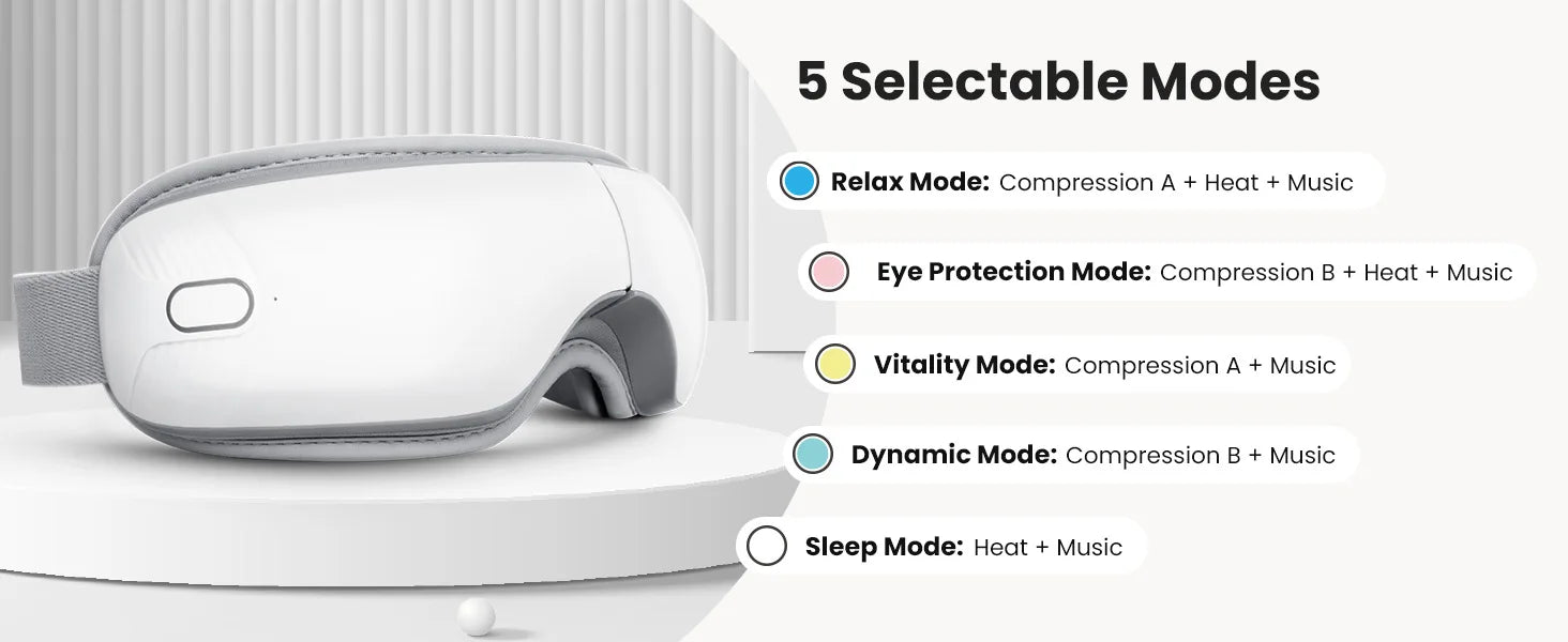 Heated Eye Massager (Bluetooth)