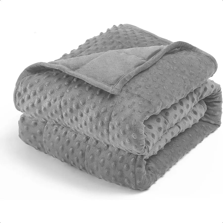 Minky Dot Weighted Throw