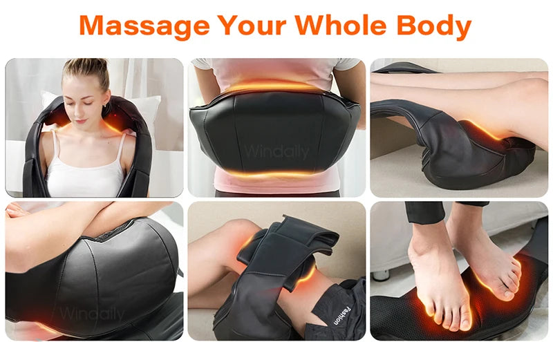 4D Shiatsu Neck & Shoulder Massager