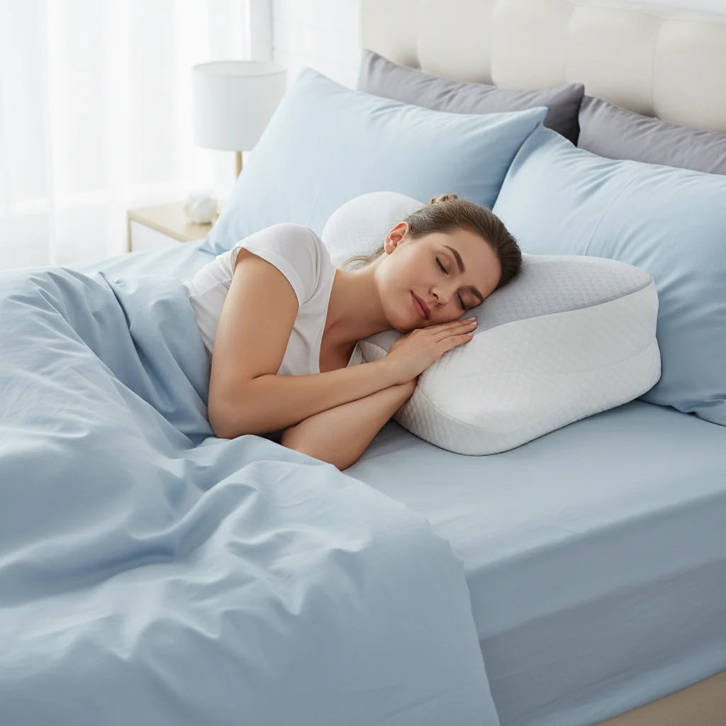 Memory Foam Neck Support Pillow