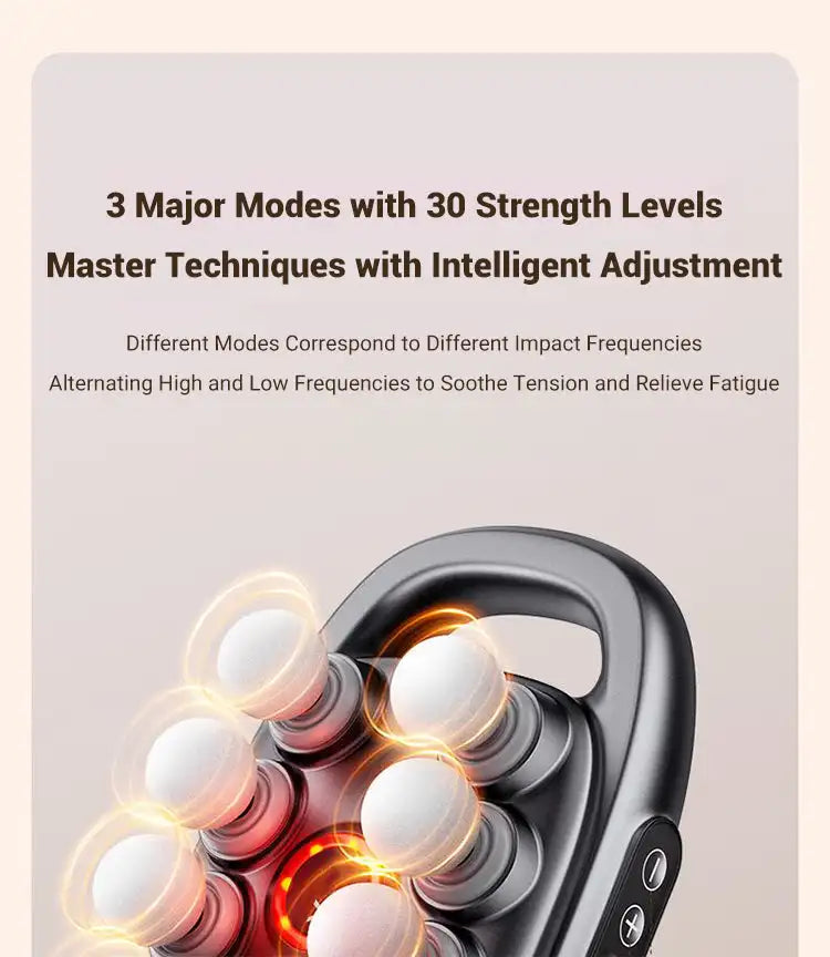 High-Freq Massage Gun – 8/16 Head