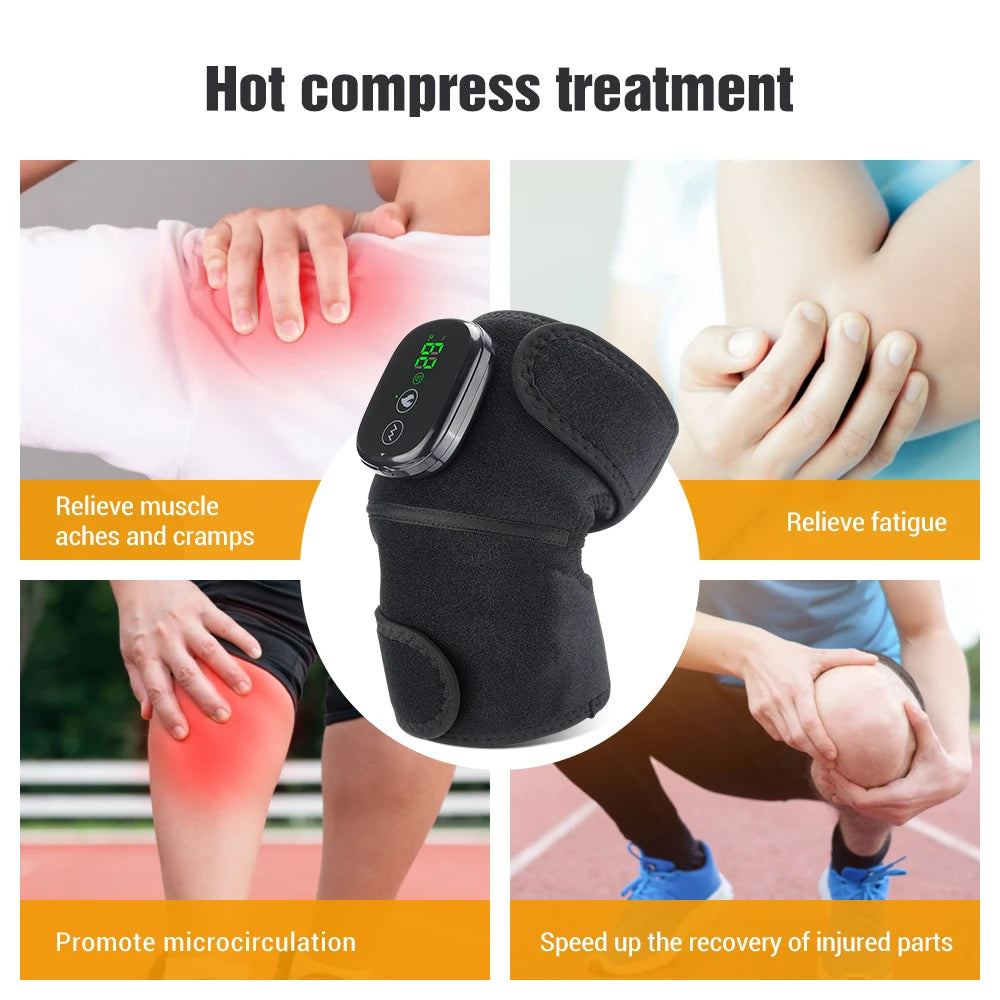 3-in-1 Heating Massage Belt (Waist/Knee/Shoulder)