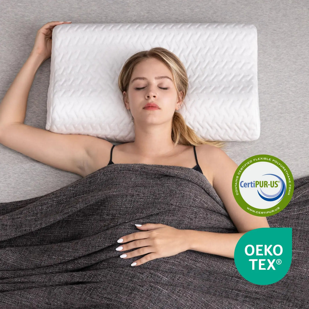 Ergonomic Memory Neck Pillow