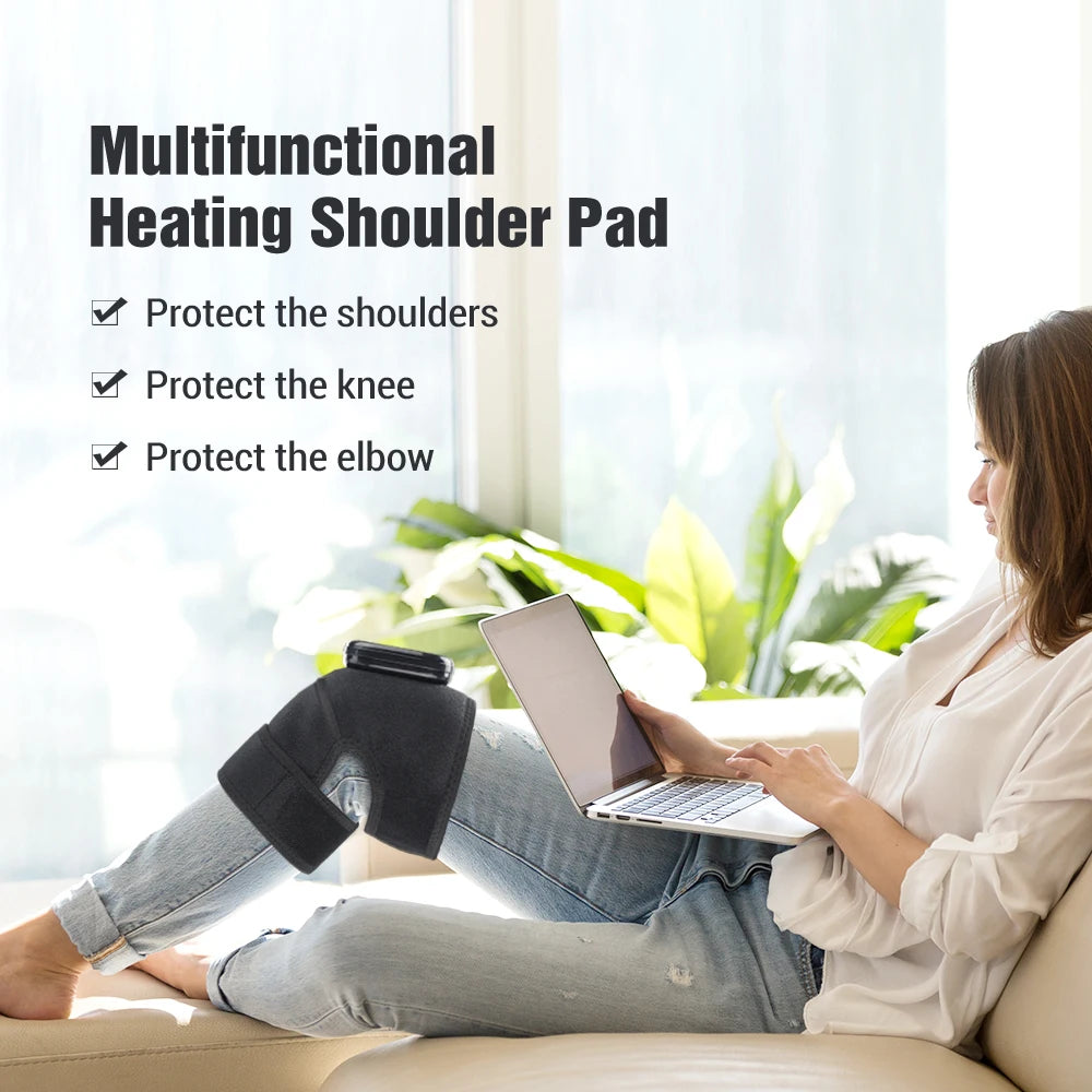 3-in-1 Heating Massage Belt (Waist/Knee/Shoulder)