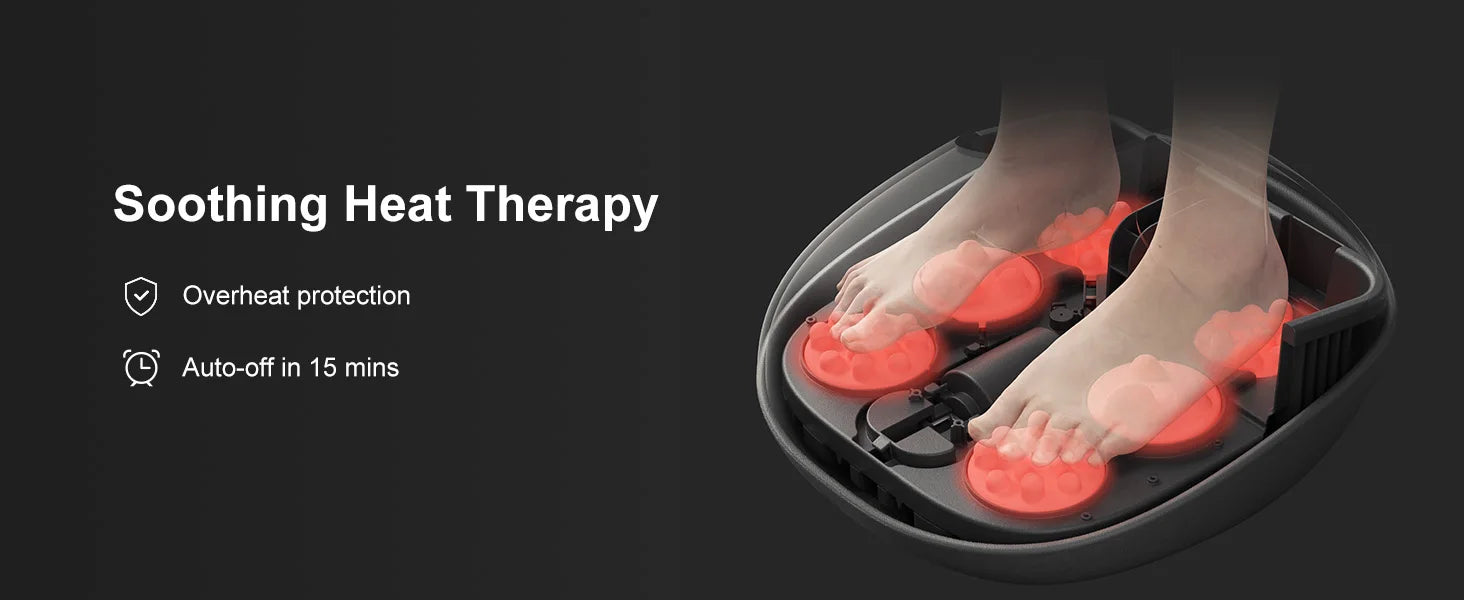 Shiatsu Foot Massager with Heat
