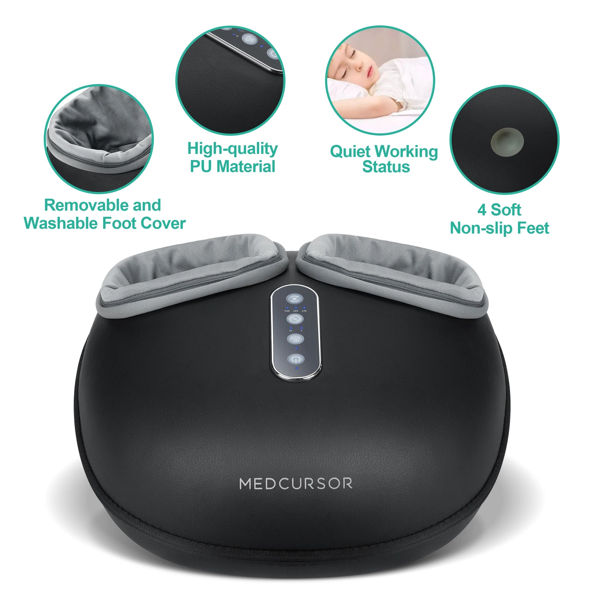 Shiatsu Foot Massager with Heat