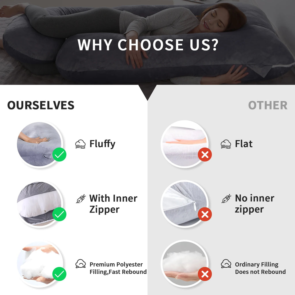 Pregnancy Body Pillow – G-Shape
