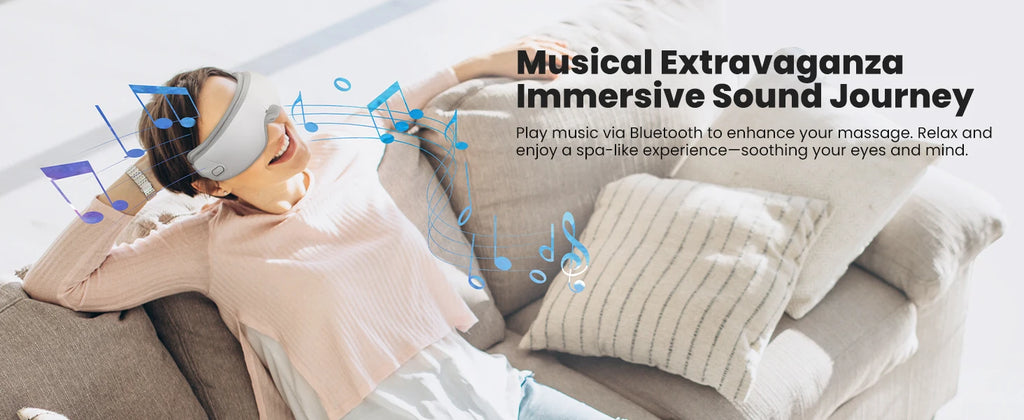 Heated Eye Massager (Bluetooth)