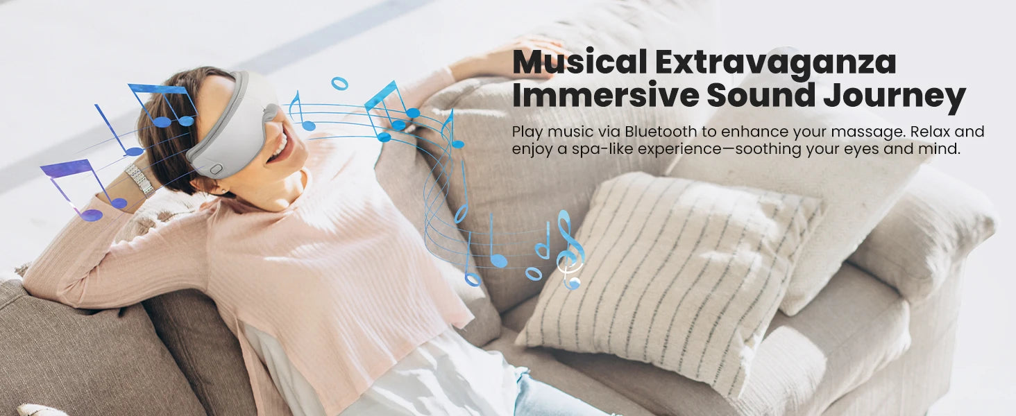 Heated Eye Massager (Bluetooth)