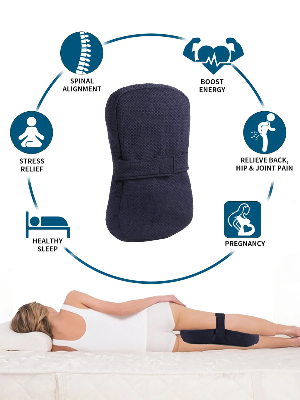 Side Sleeper Knee Pillow