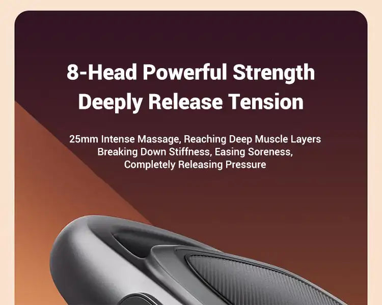 High-Freq Massage Gun – 8/16 Head