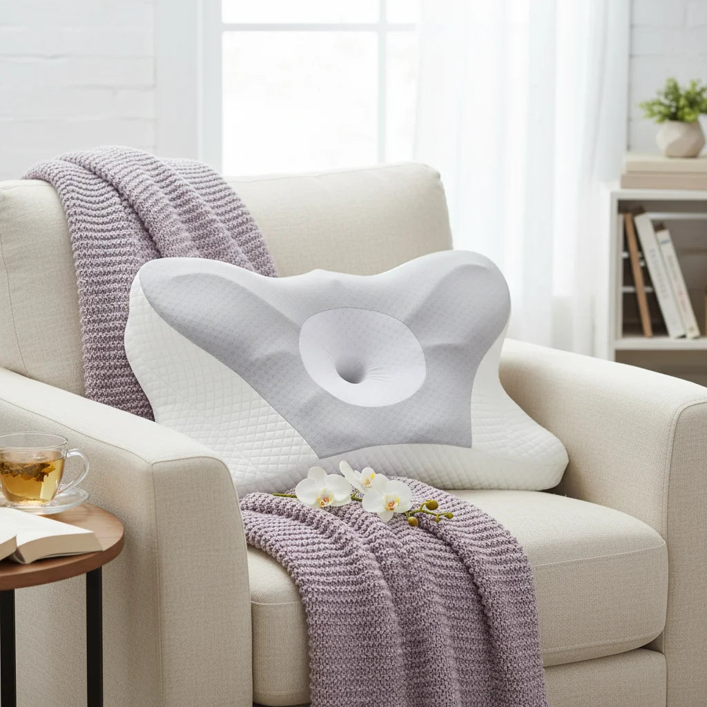 Memory Foam Neck Support Pillow
