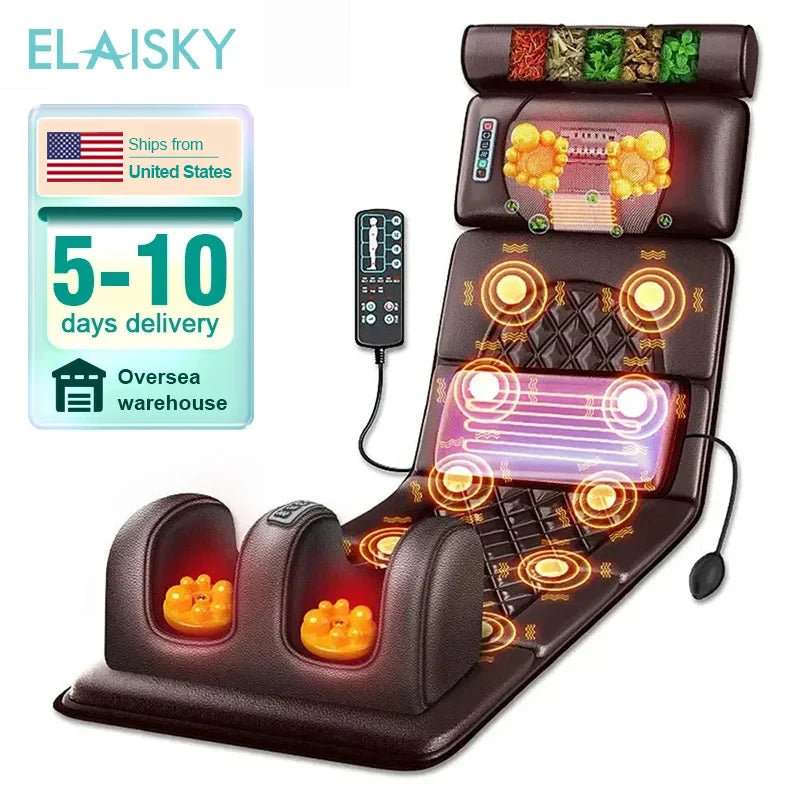 Electric Vibrating Massage Mattress