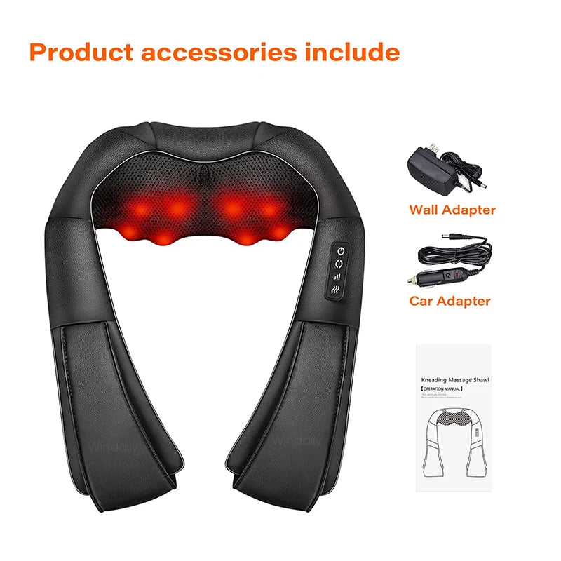 4D Shiatsu Neck & Shoulder Massager
