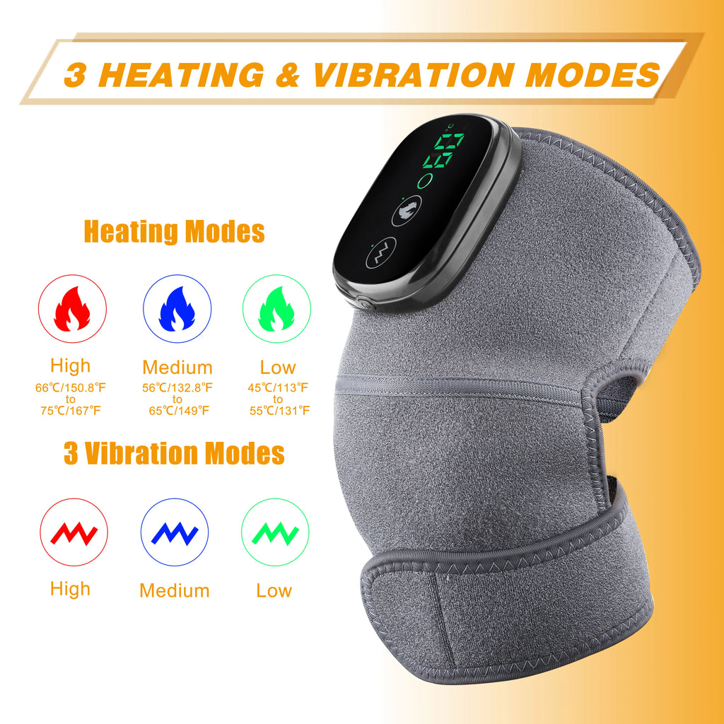3-in-1 Heating Massage Belt (Waist/Knee/Shoulder)