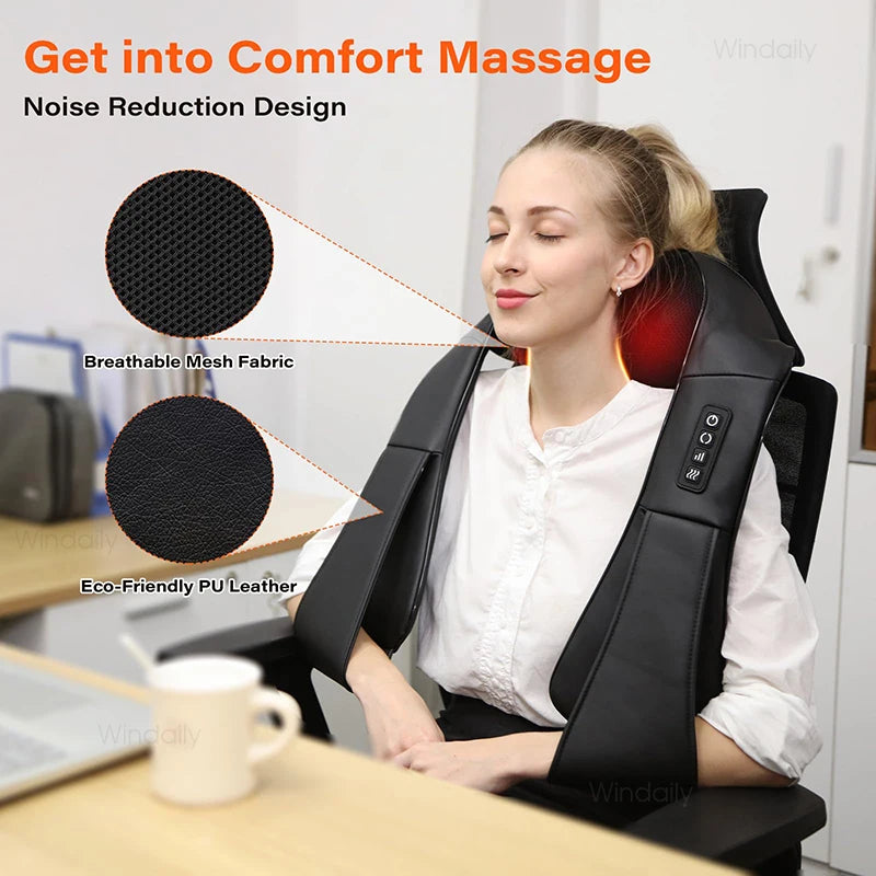 4D Shiatsu Neck & Shoulder Massager