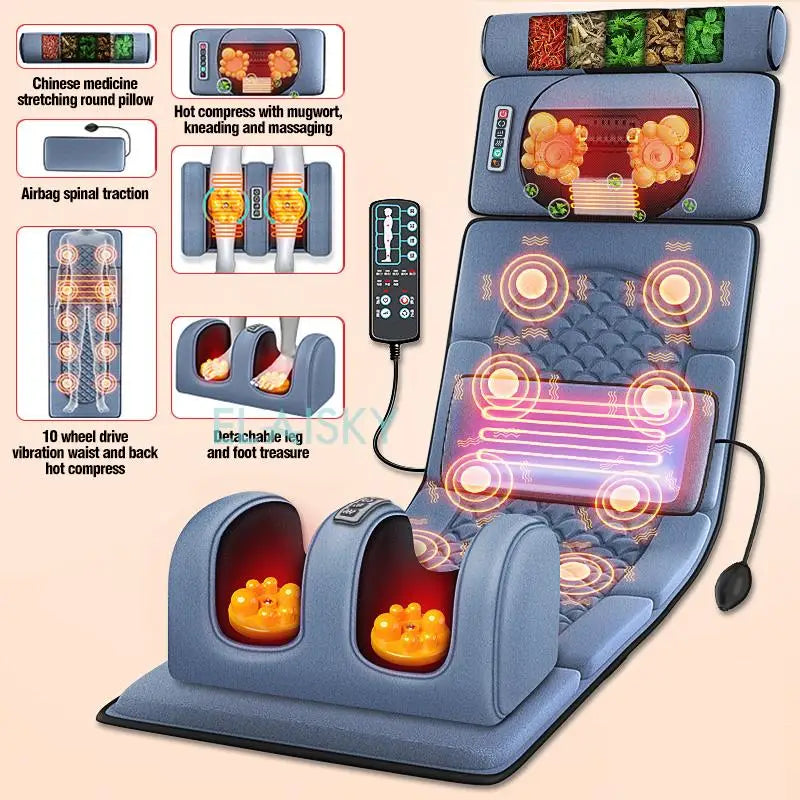 Electric Vibrating Massage Mattress