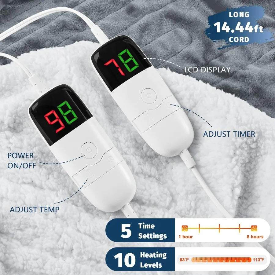 Electric Heated Blanket – Queen