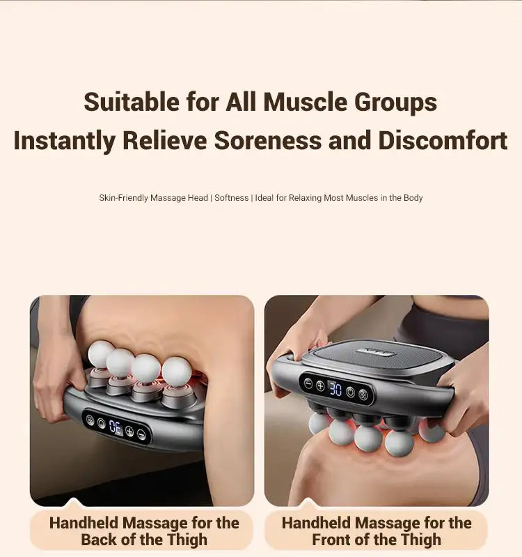 High-Freq Massage Gun – 8/16 Head