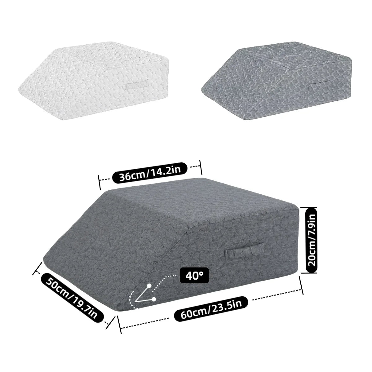 Bed Wedge Reading Pillow