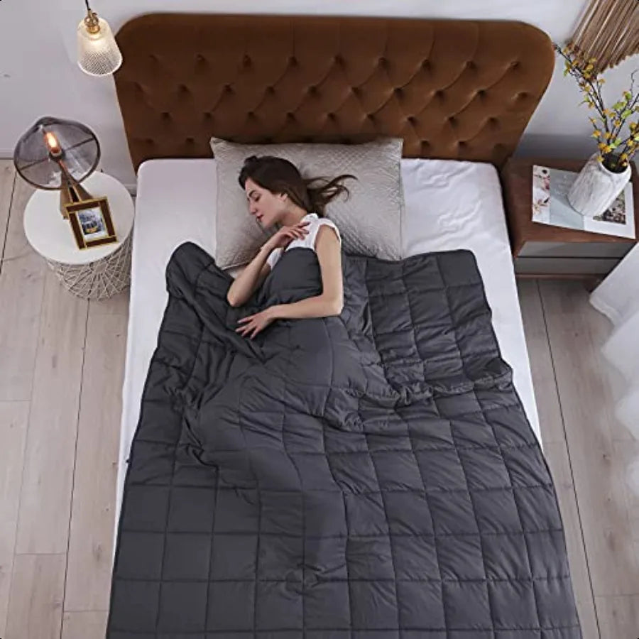 Dark Grey Weighted Cooling Blanket
