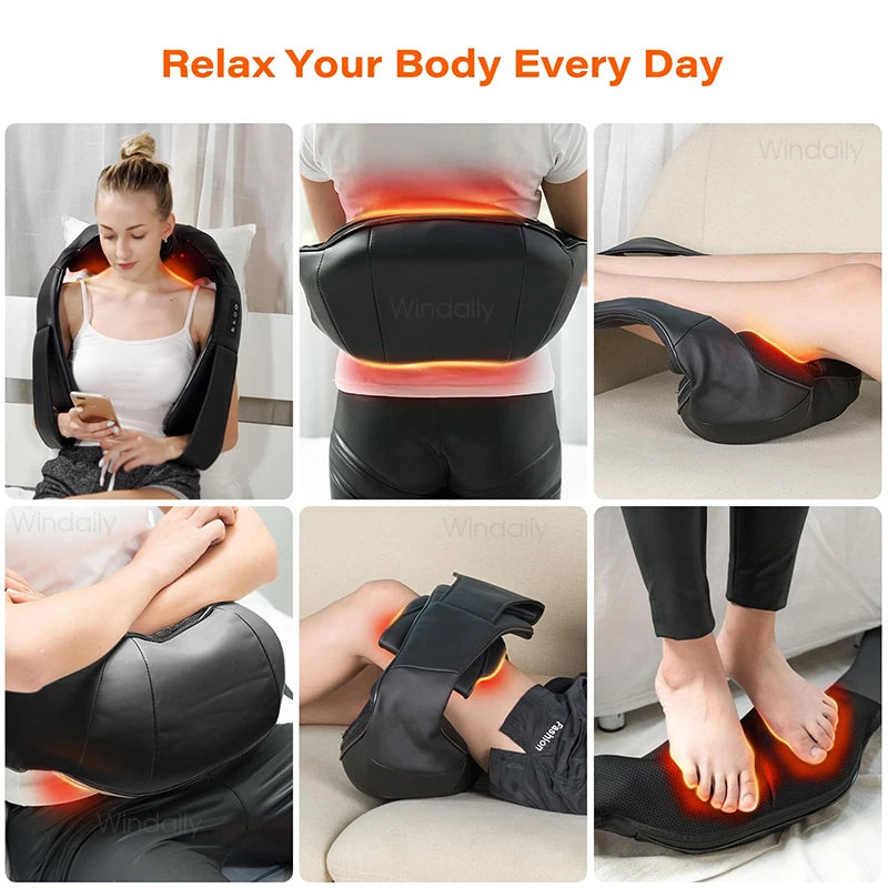 4D Shiatsu Neck & Shoulder Massager