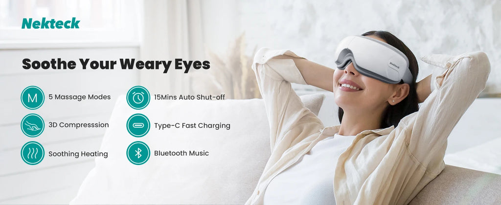 Heated Eye Massager (Bluetooth)